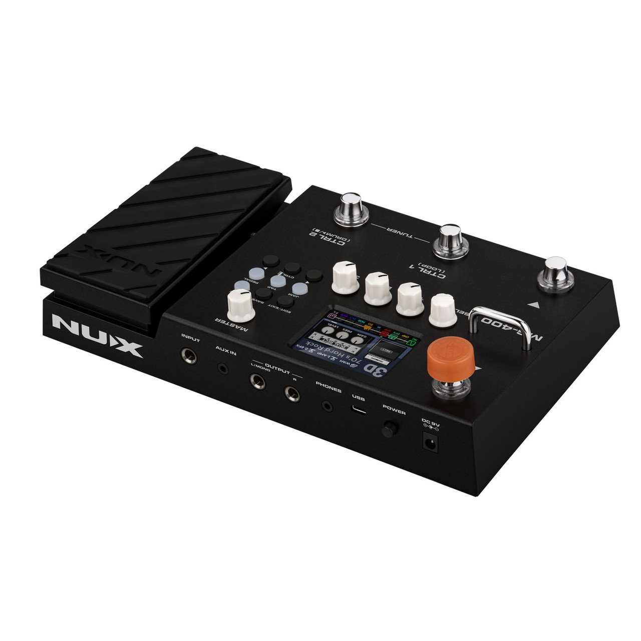 NUX Modelling Guitar & Bass Processor Guitar Pedal (NUX MG400)