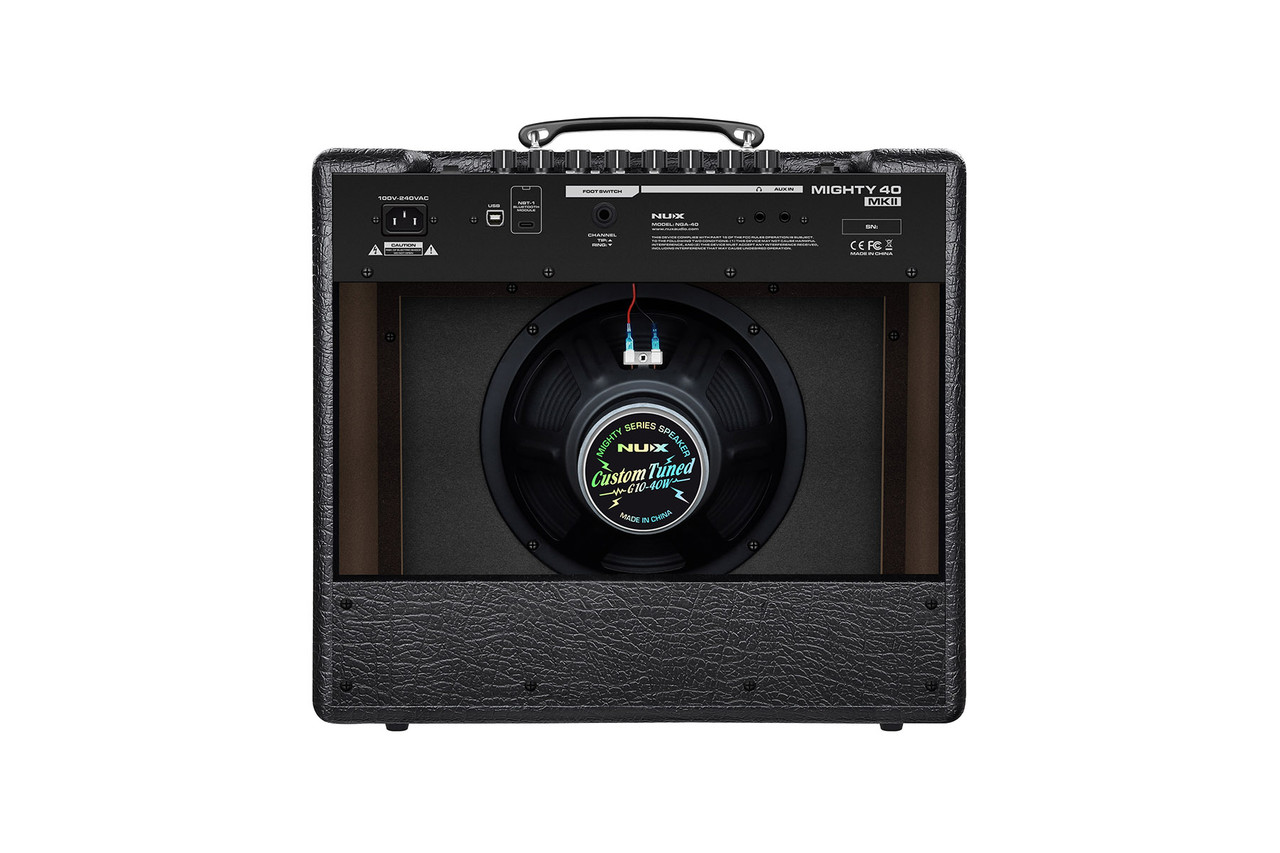 NUX Digital Modeling Guitar Amplifier w/ NBT-1 Bluetooth Module (NUX M40MKII) | Musician Madness