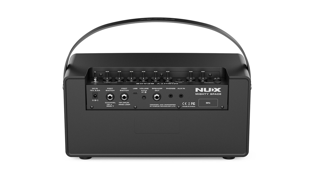 NUX Mighty Space Wireless Stereo Modelling Guitar/Bass Amplifier with Bluetooth (NUX Spa)