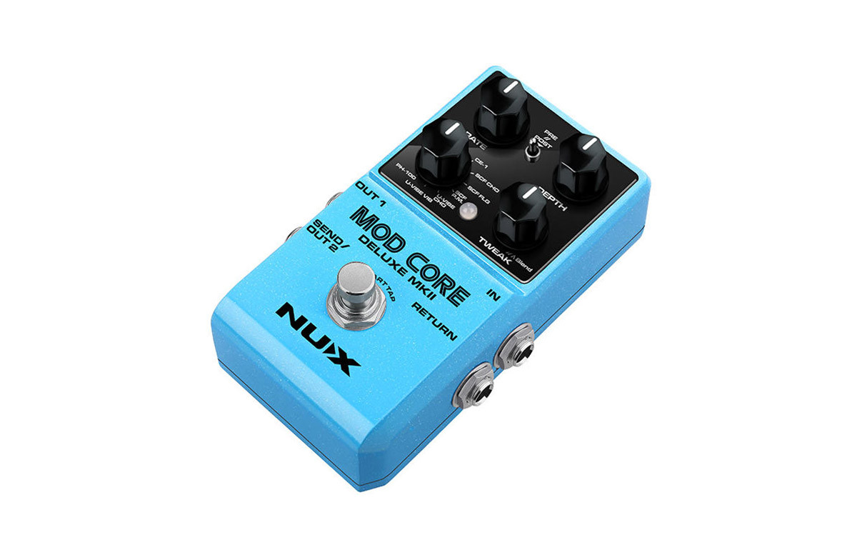 NUX Mod Core Deluxe MKII Modulation Pedal (NUX MOD Core MKII)