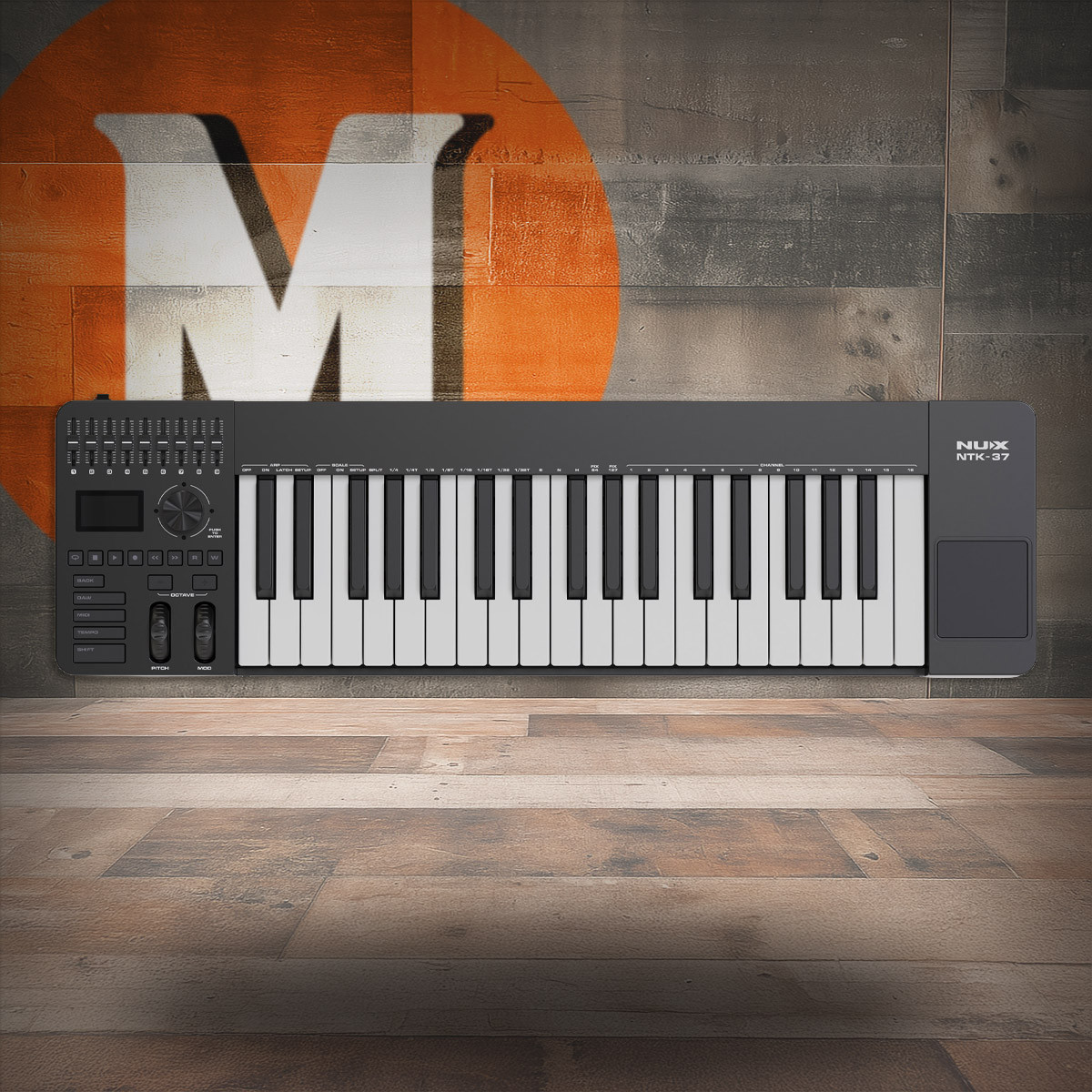 NUX 37 Key MIDI Keyboard Controller (NUX NTK37) | Musician Madness
