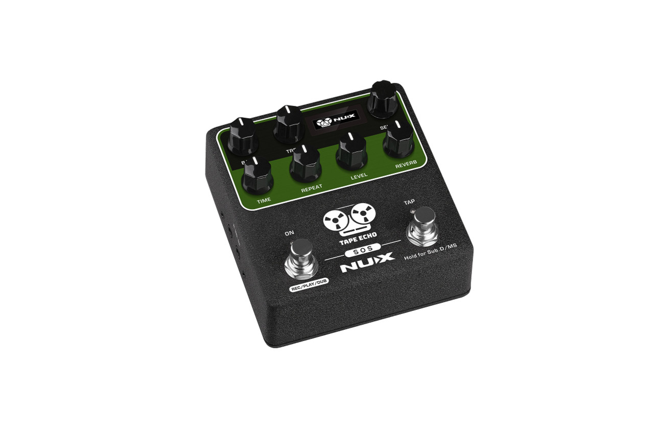 NUX Tape Echo Delay Guitar Pedal (NUX NDD7) | Musician Madness