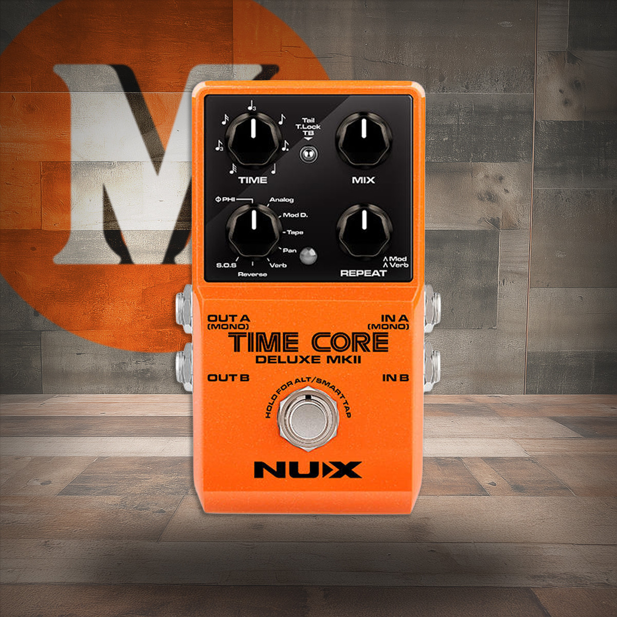 NUX Time Core Deluxe MKII Delay Pedal (NUX Time Core MKII) | Musician Madness