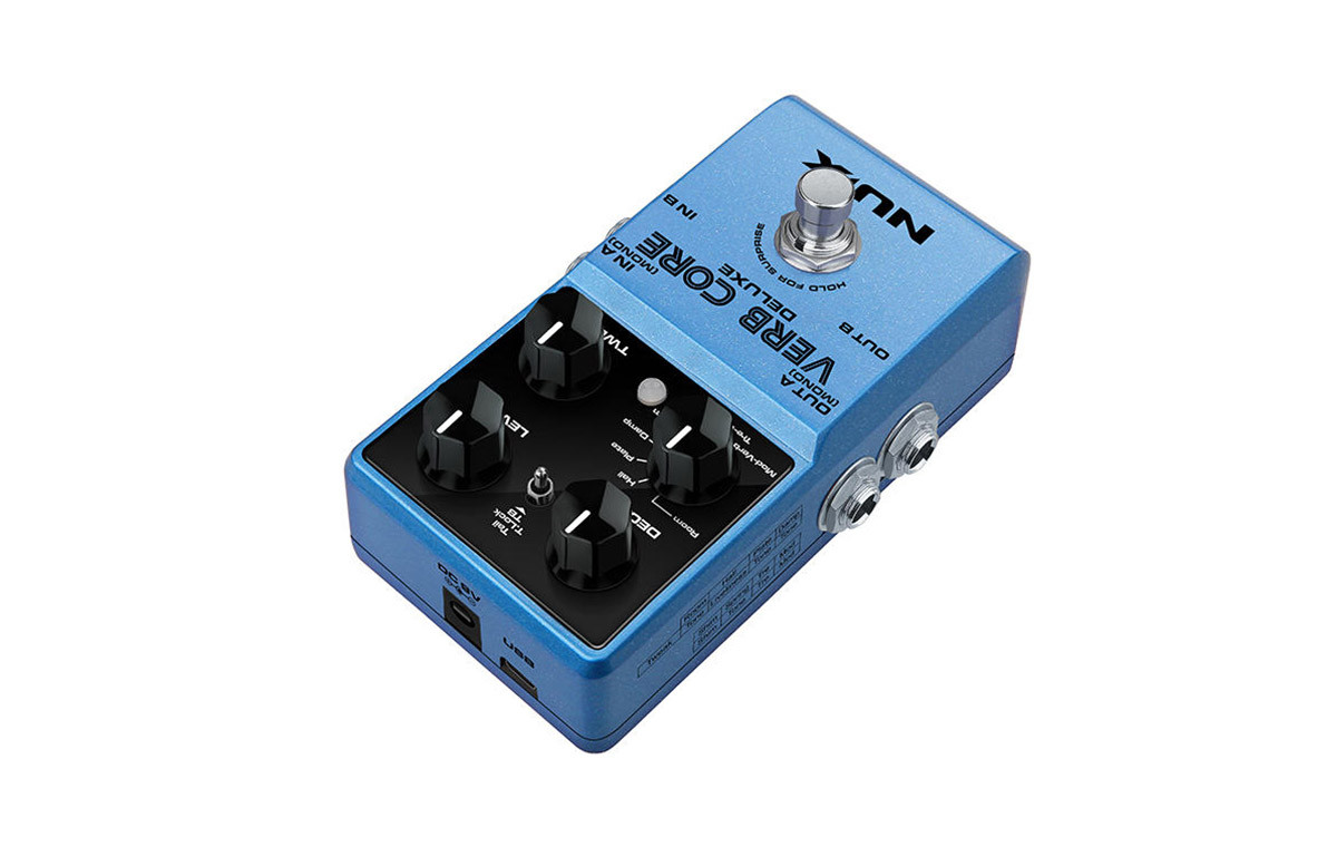 NUX Verb Core Deluxe Reverb Guitar Pedal (NUX Verb Core DLX) | Musician Madness