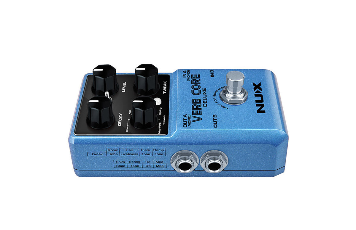 NUX Verb Core Deluxe Reverb Guitar Pedal (NUX Verb Core DLX)