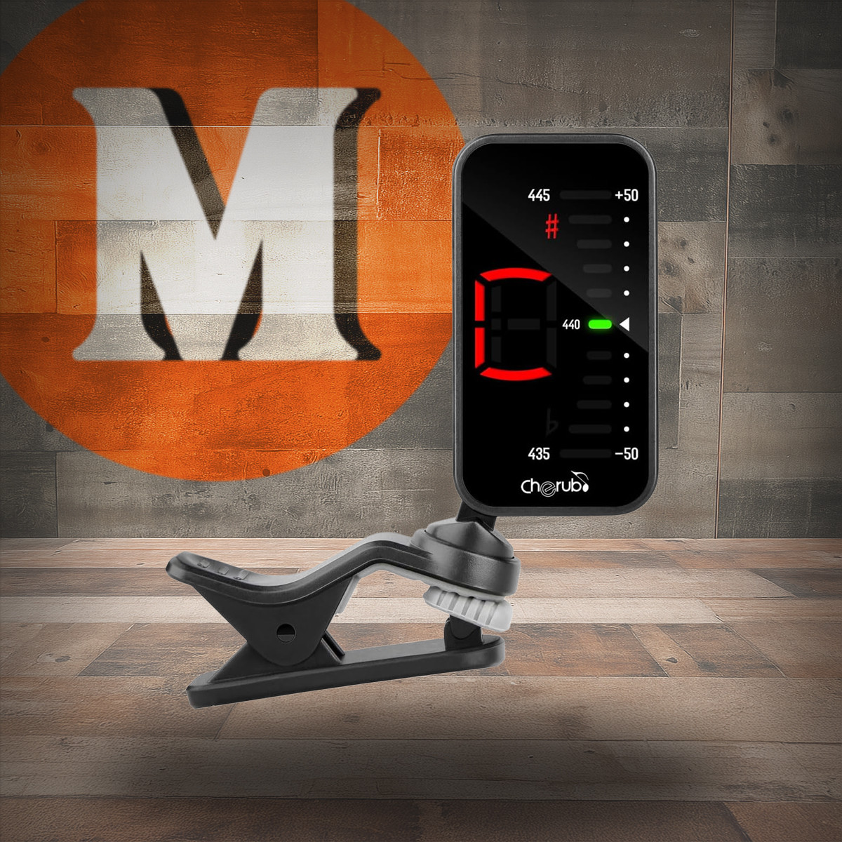 Cherub Rechargeable Clip-on Chromatic Tuner (CRB WST551C)