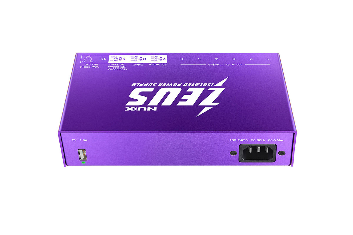 NUX All-isolated Power Supply (NUX ZEUS) | Musician Madness