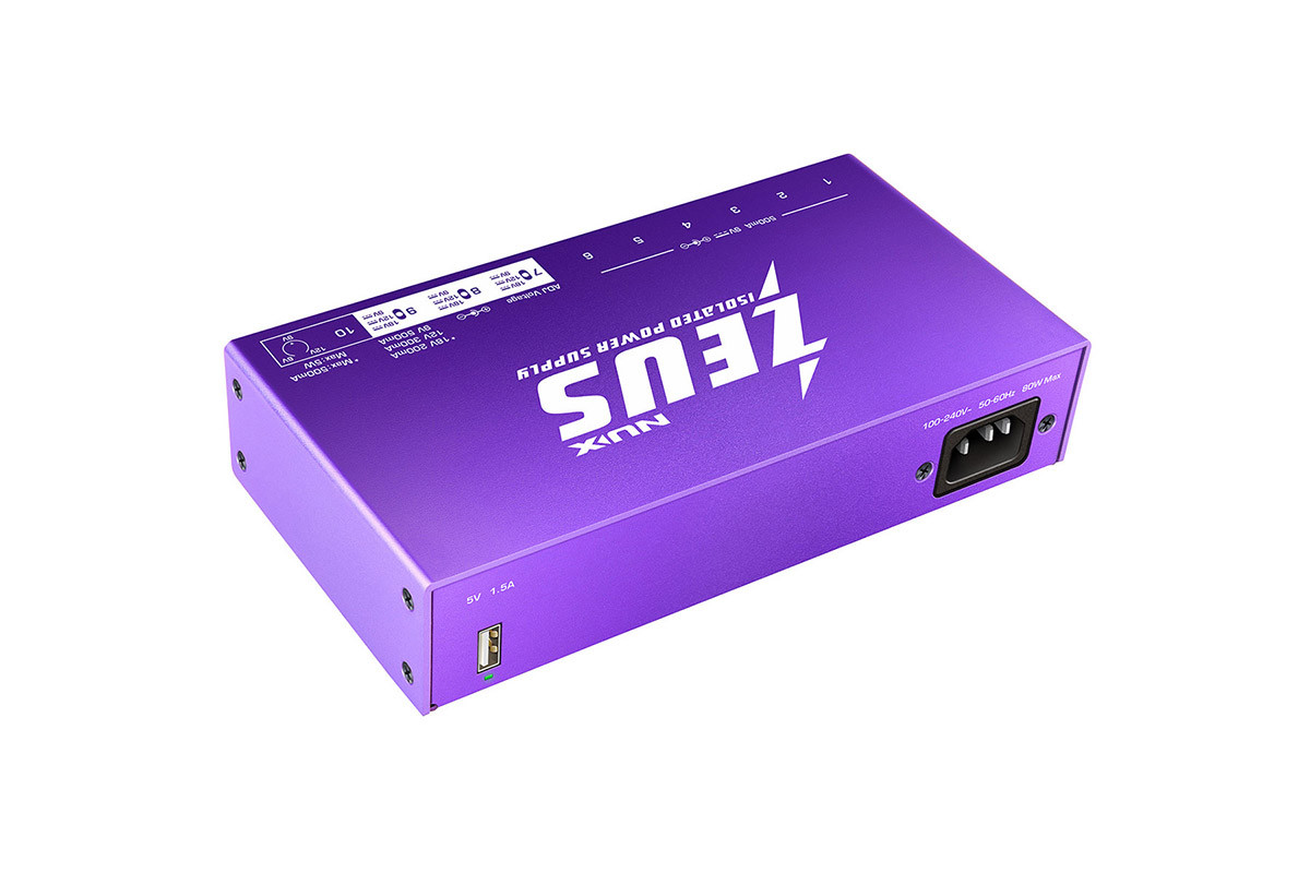NUX All-isolated Power Supply (NUX ZEUS) | Musician Madness