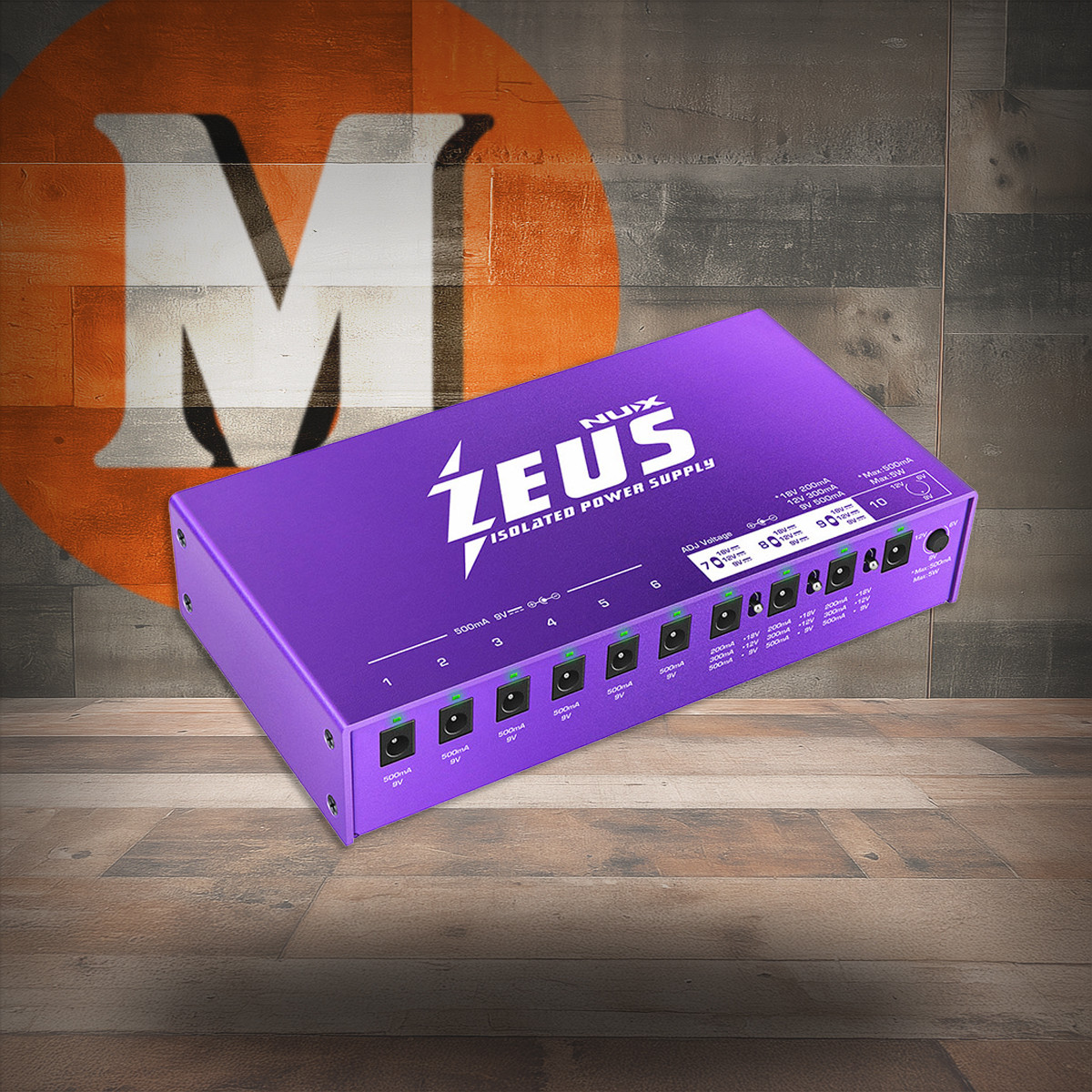 NUX All-isolated Power Supply (NUX ZEUS) | Musician Madness