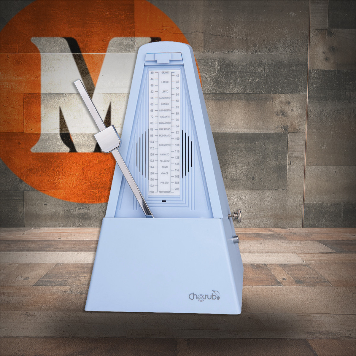 Cherub Intelligent Metronome | Plastic Enclosure - Light Blue (CRB WSM290P BL)