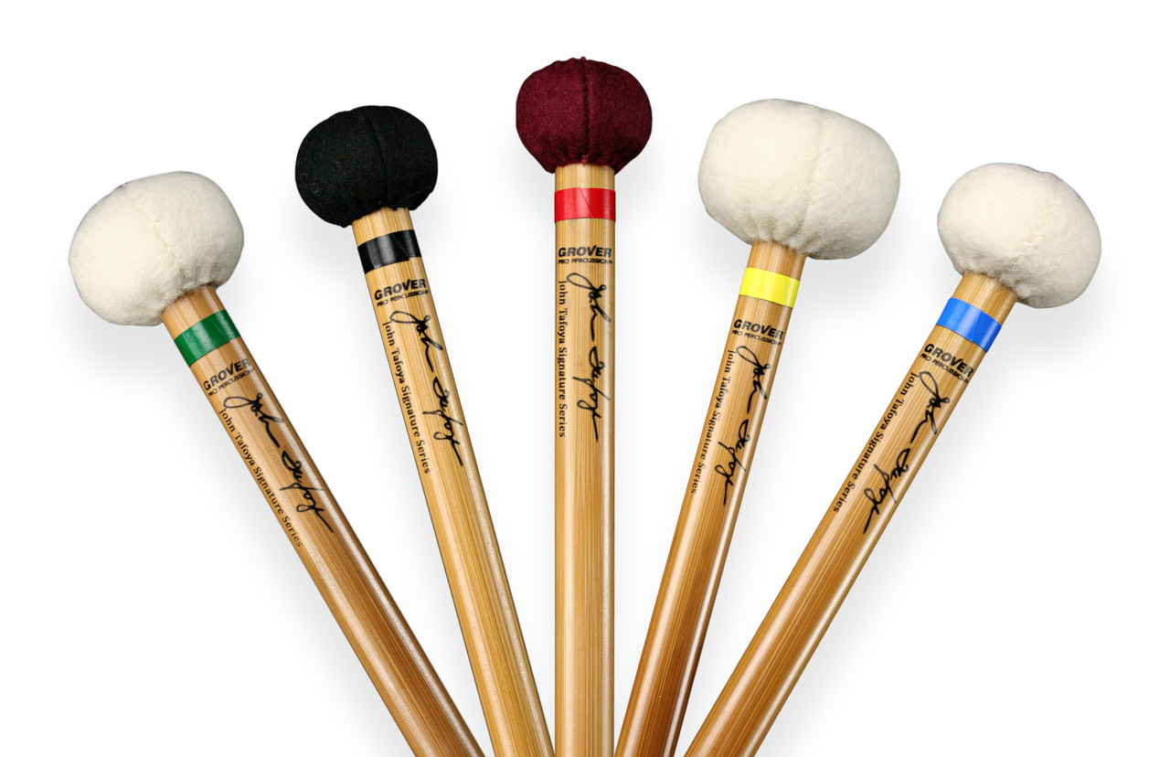 Grover Pro TMB-T2 John Tafoya Signature Bamboo Articulate General Timpani Mallets (TMB-T2) | Musician Madness