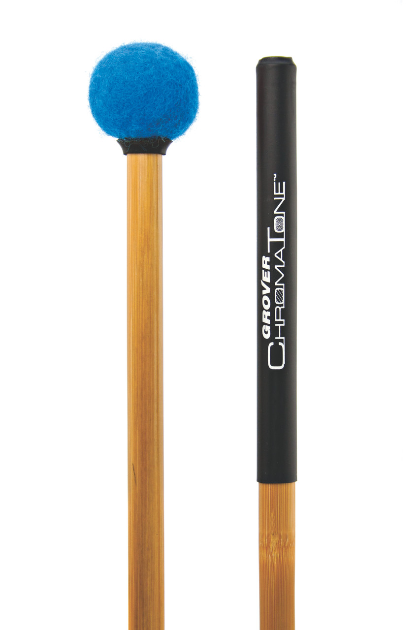 Grover Pro TMB-C12 ChromaTone II Legato Timpani Mallets (Sapphire Blue) (TMB-C12) | Musician Madness