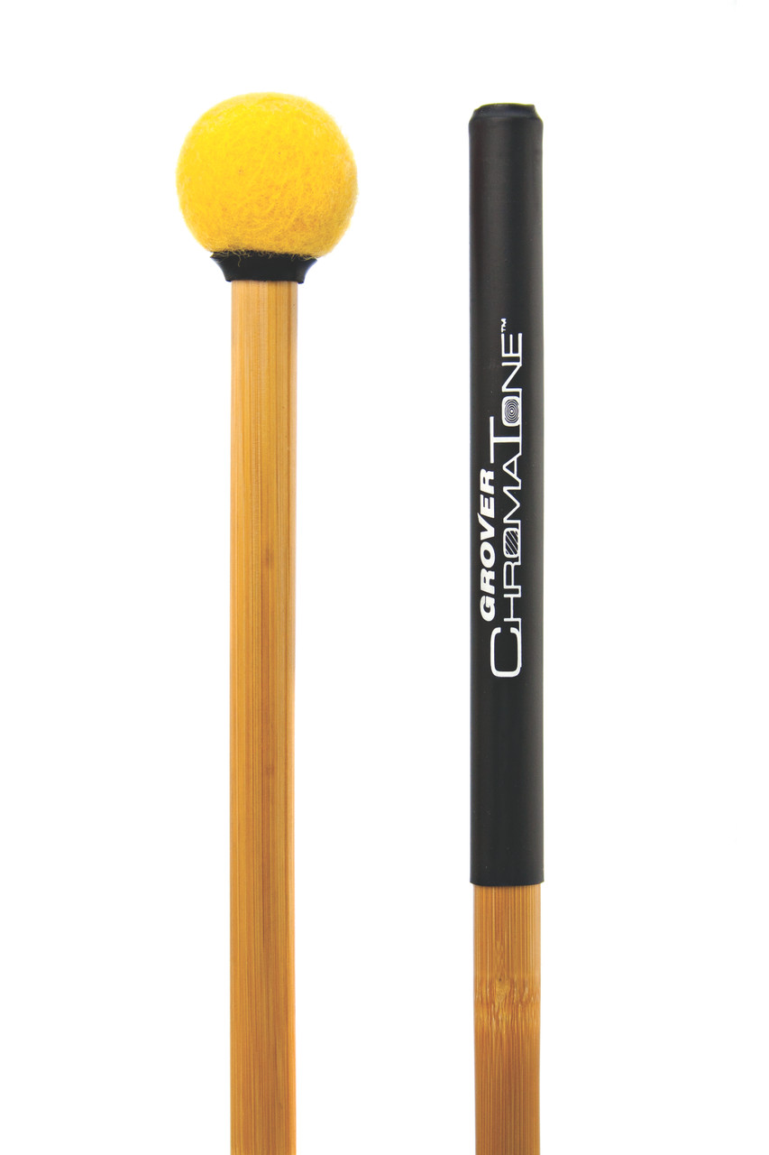 Grover Pro TMB-C14 ChromaTone II Lite General Timpani Mallets (Citrine Yellow) (TMB-C14) | Musician Madness