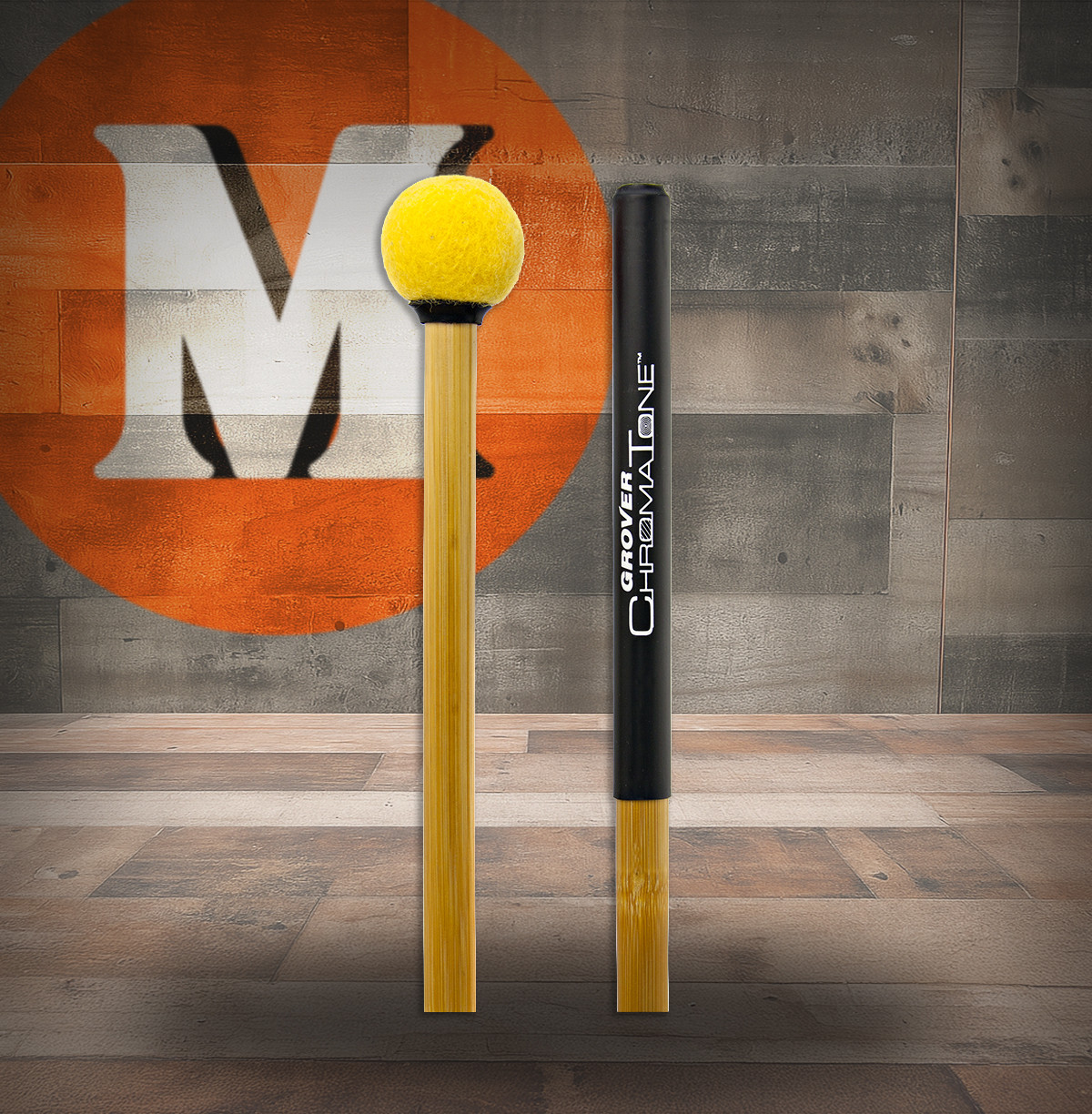 Grover Pro TMB-C14 ChromaTone II Lite General Timpani Mallets (Citrine Yellow) (TMB-C14) | Musician Madness