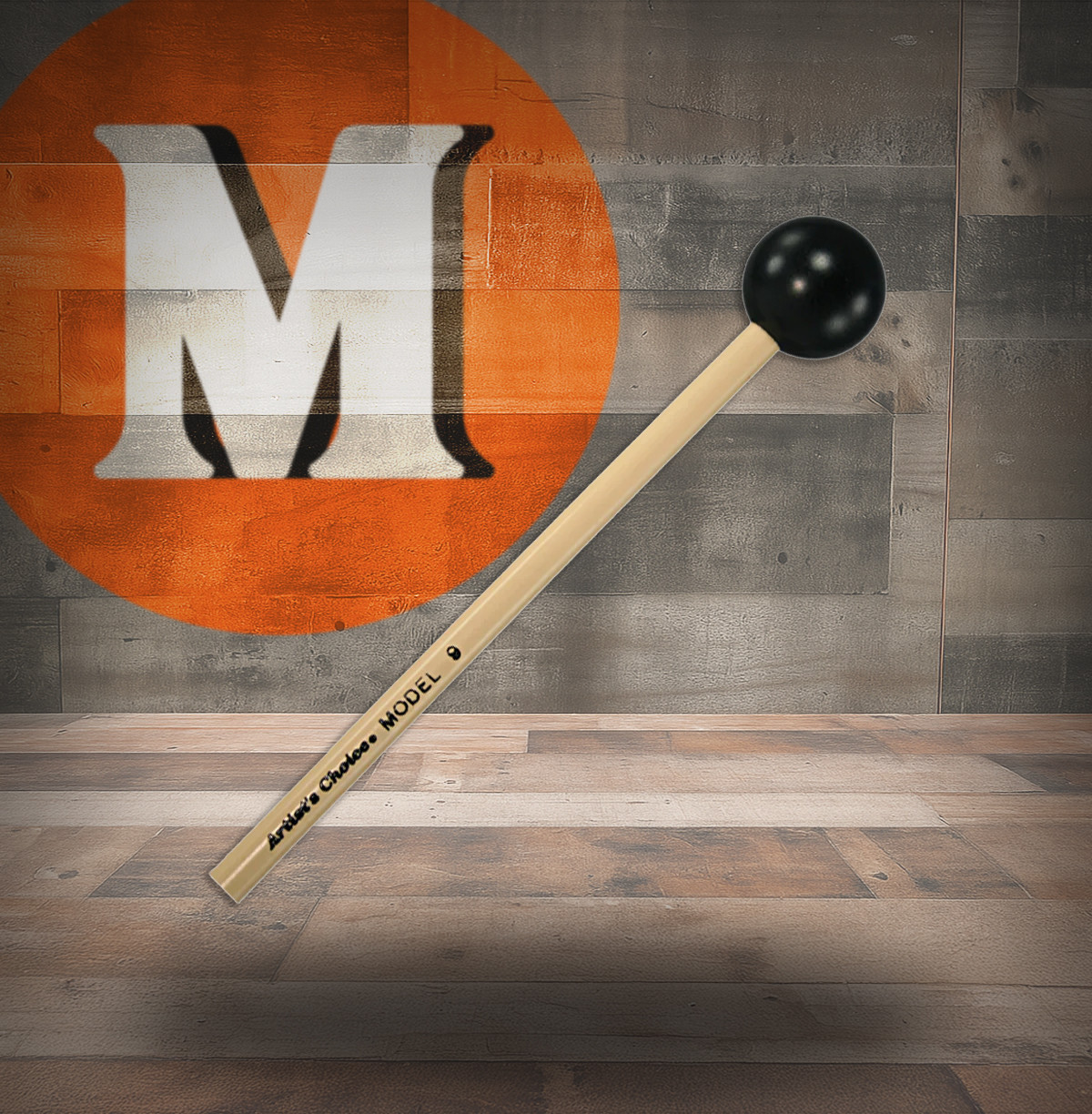 Grover Pro M9 Hard 1-1/8" Phenolic Solo Glock Mallet - Fat/Full (M9) | Musician Madness
