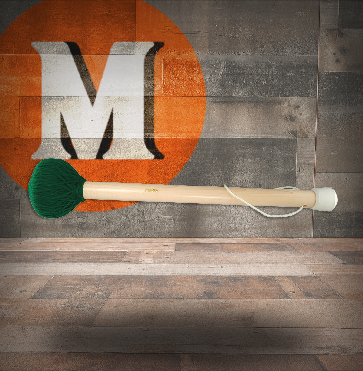 Grover Pro TT-3 Hard Gong Beater (Green) (TT-3)