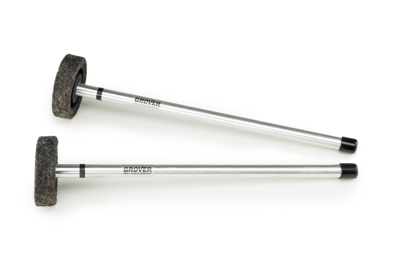 Grover Pro TT-4A Rolling Gong Mallets (Pair) - Aluminum Handles (TT-4A)