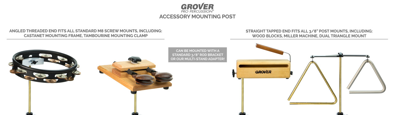 Grover Pro PW-AMP Accessory Mounting Post (PW-AMP) | Musician Madness