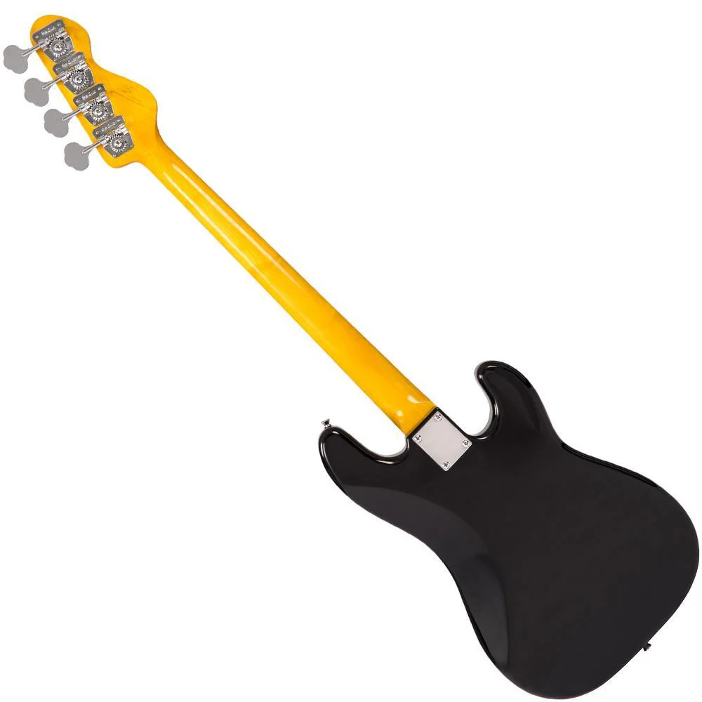 Vintage V4 Reissued Bass Left Hand - Boulevard Black LV4BB)|Musician Madness