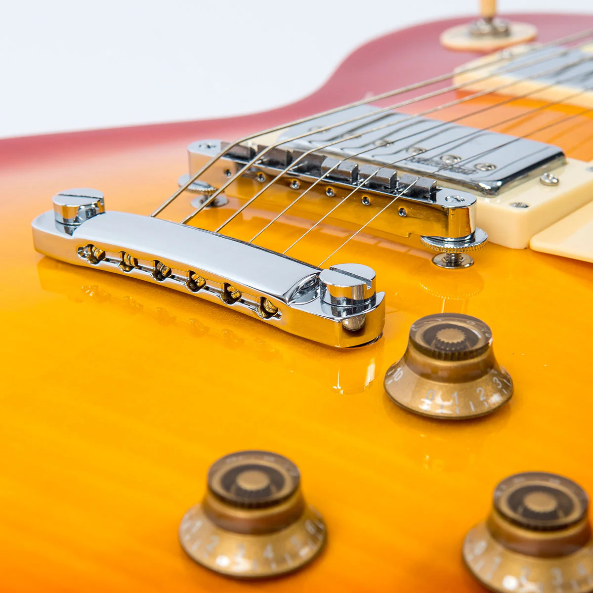Vintage V100 ReIssued Electric Guitar - Cherry Sunburst (V100CS) | Musician Madness