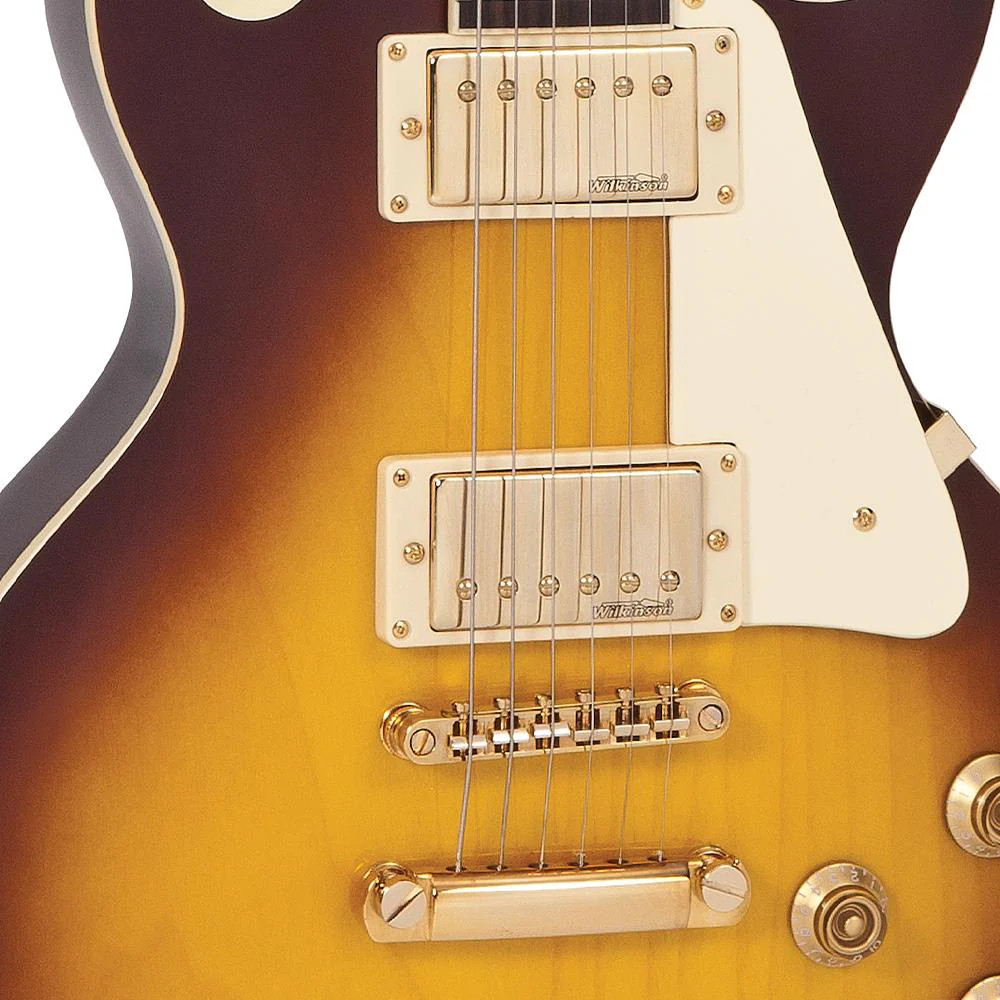 Vintage V100 ReIssued Electric Guitar - Tobacco Sunburst (V100TSB) | Musician Madness
