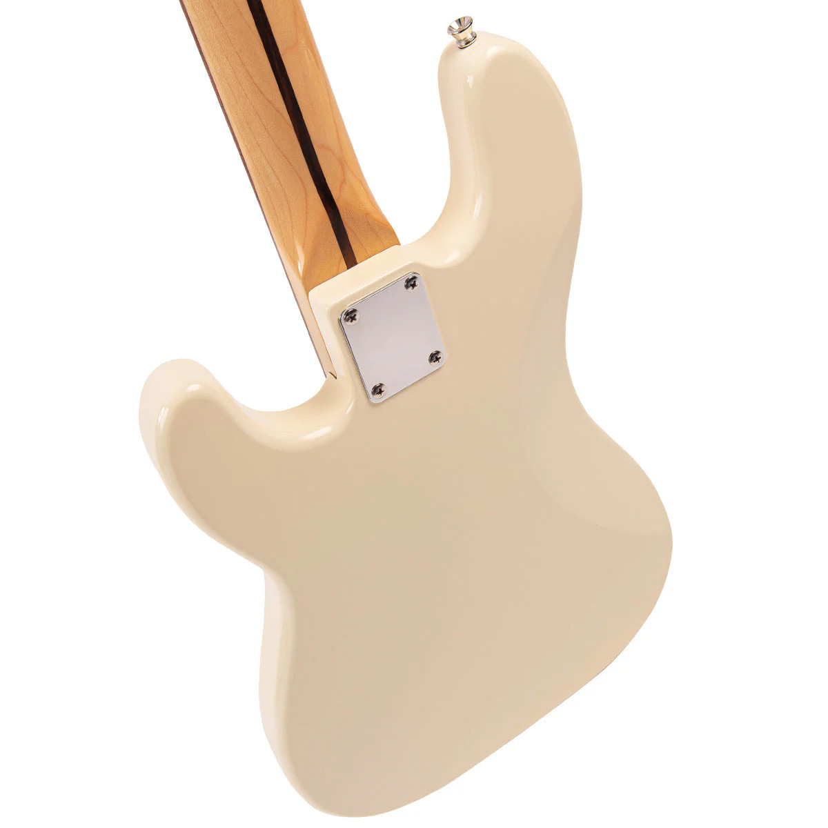 Vintage V42 ReIssued Bass Guitar - Vintage White (V42VW)