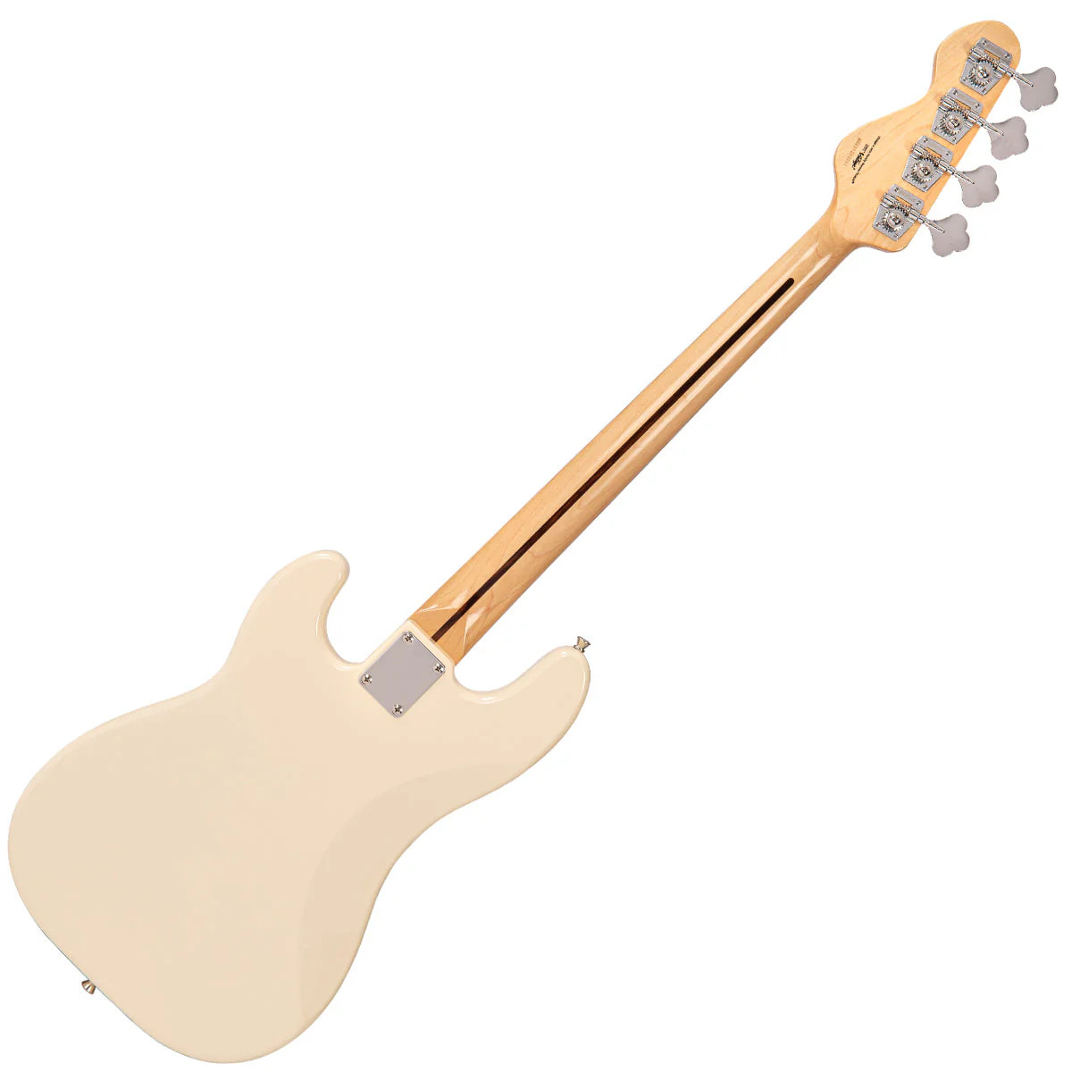 Vintage V42 ReIssued Bass Guitar - Vintage White (V42VW)