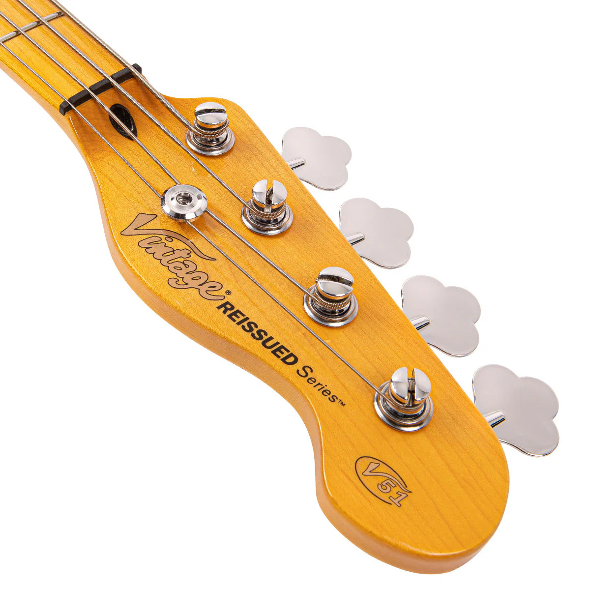 Vintage V51 ReIssued Bass Guitar - Two Tone Sunburst (V51SB) | Musician Madness