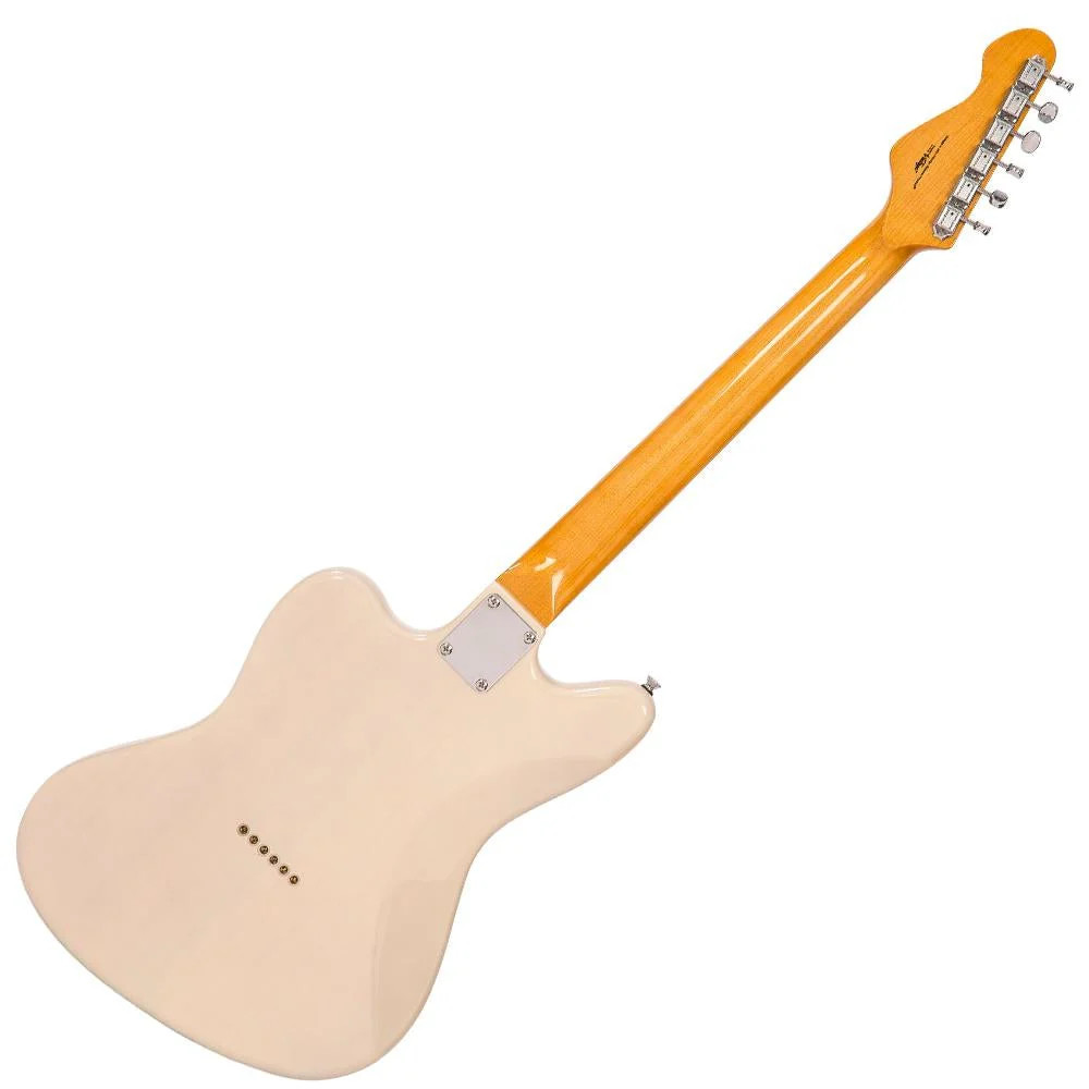 Vintage V65 ReIssued Hard Tail Electric Guitar - Blonde (V65HBLD)