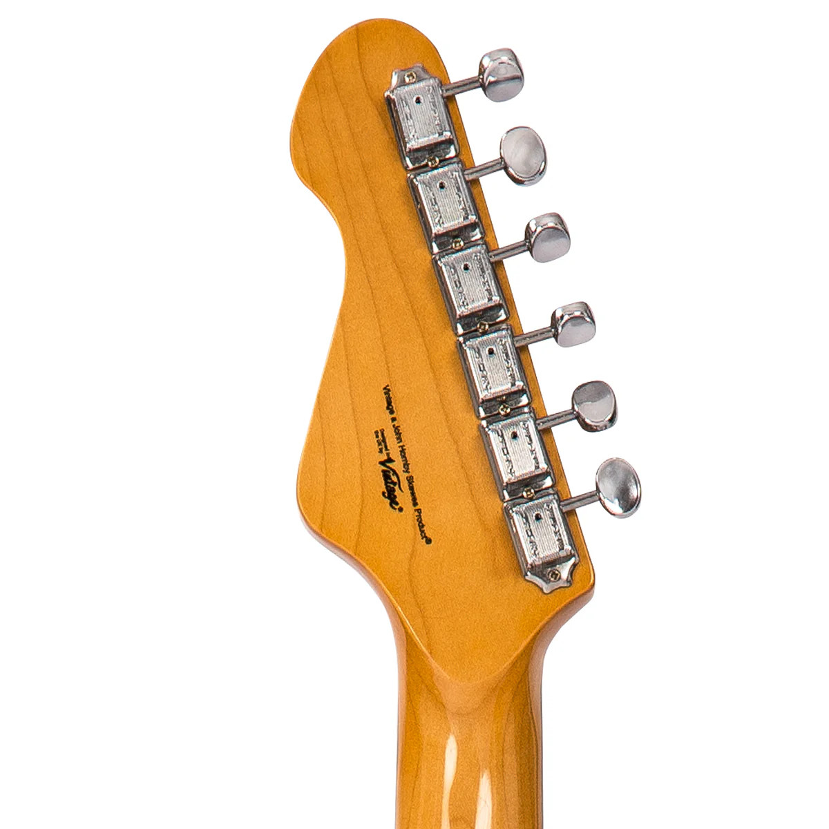 Vintage V65 ReIssued Hard Tail Electric Guitar - Tobacco Sunburst (V65HTSB) | Musician Madness