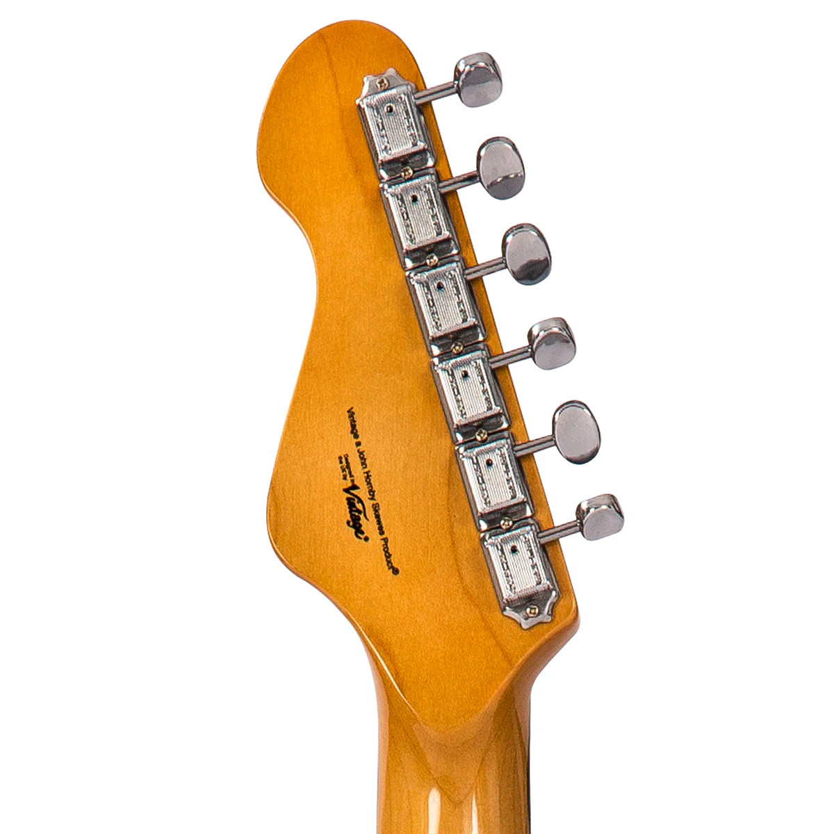 Vintage V65 ReIssued Vibrato Electric Guitar - Boulevard Black (V65VBK)