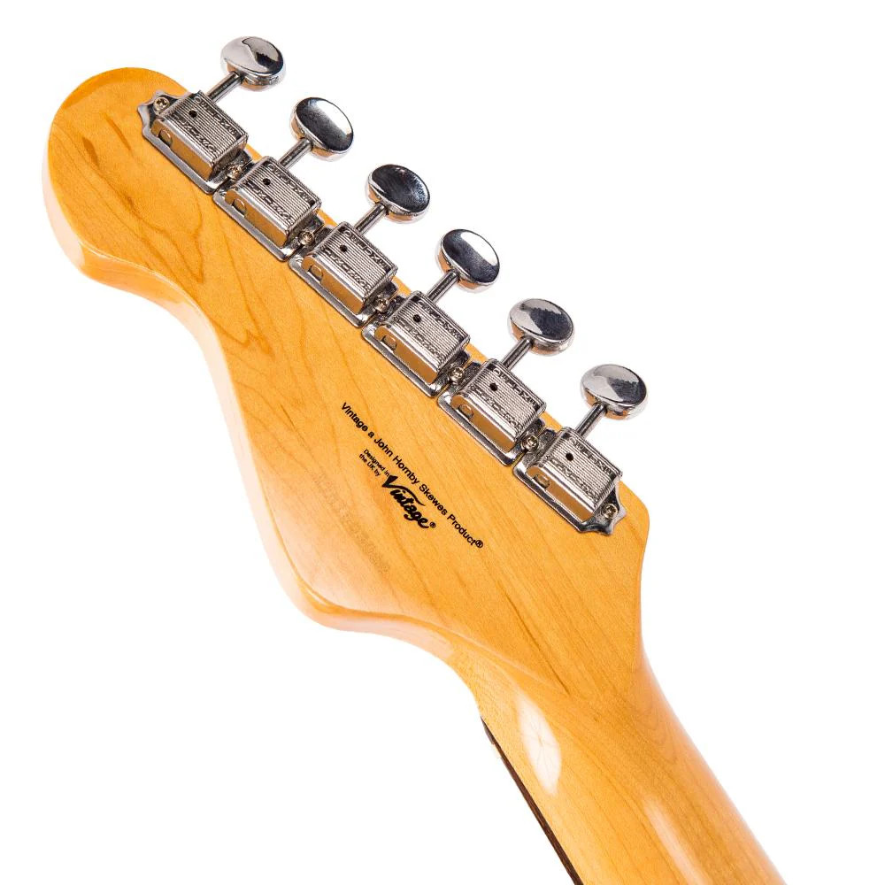 Vintage V6 ReIssued Electric Guitar - Laguna Blue (V6LB) | Musician Madness