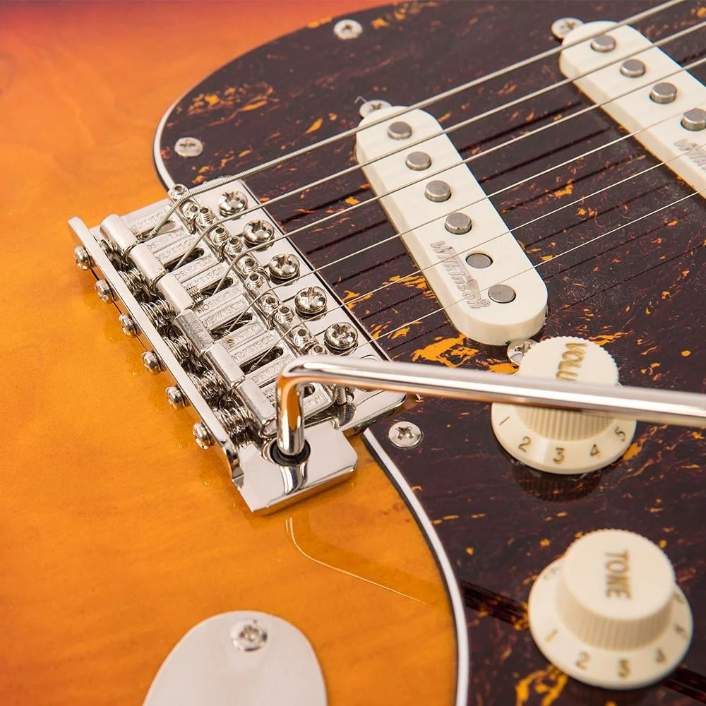 Vintage V6M ReIssued Electric Guitar - Sunburst (V6MSSB) | Musician Madness