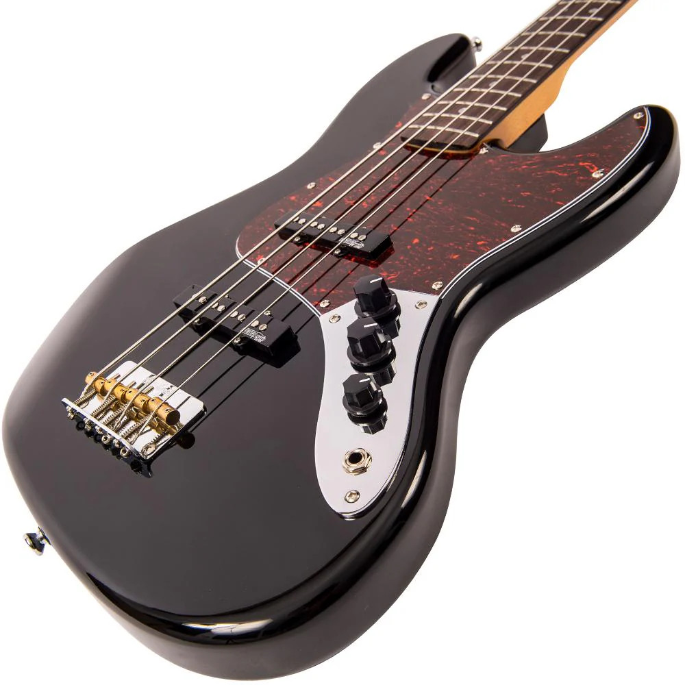 Vintage VJ74 ReIssued Bass - Boulevard Black | Musician Madness