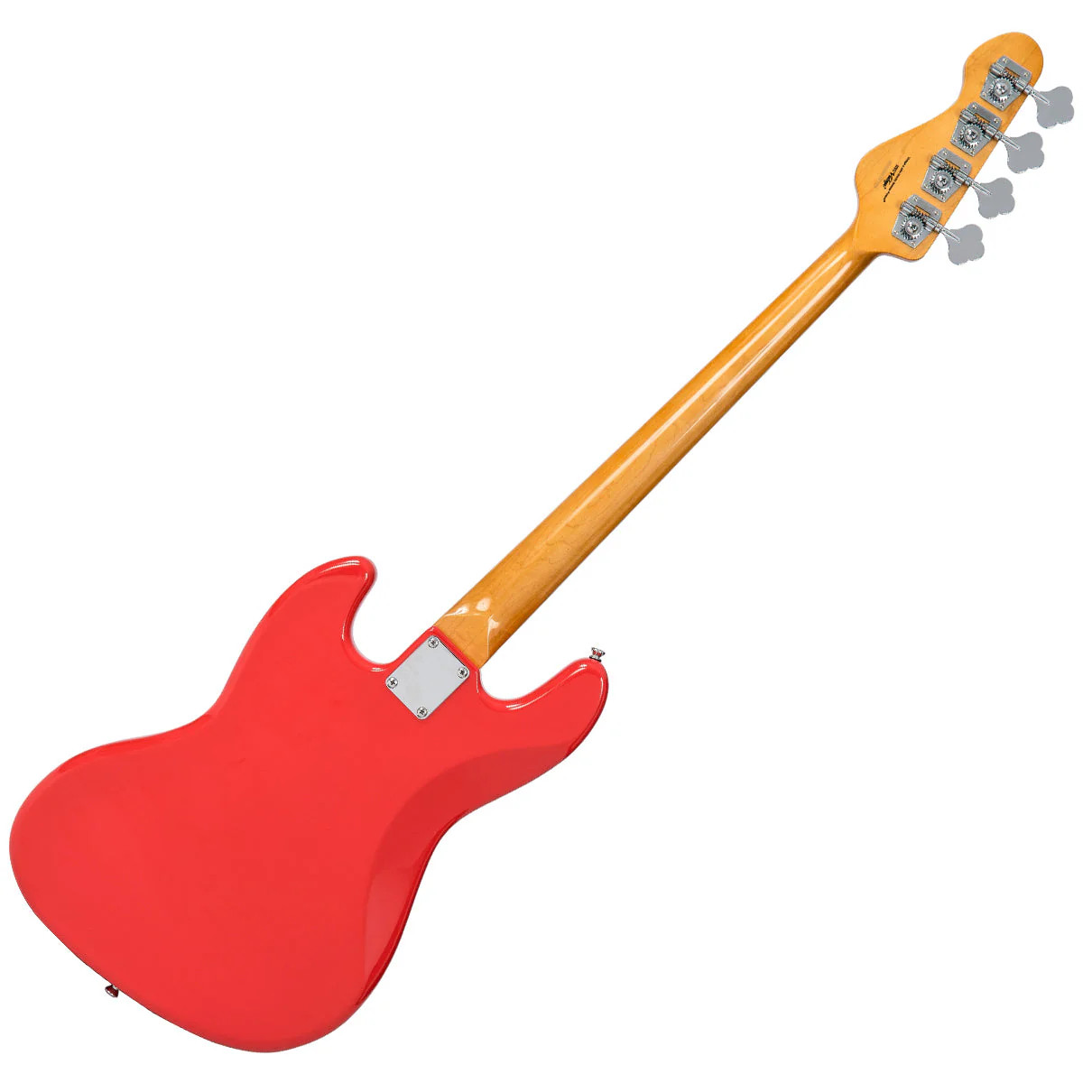 Vintage VJ74 ReIssued Bass - Firenza Red