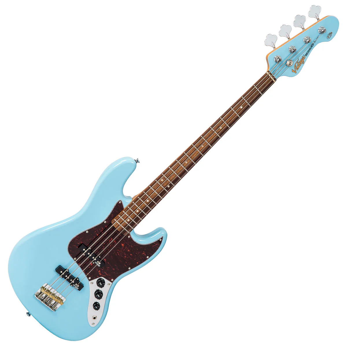 Vintage VJ74 ReIssued Bass - Laguna Blue (VJ74LB)