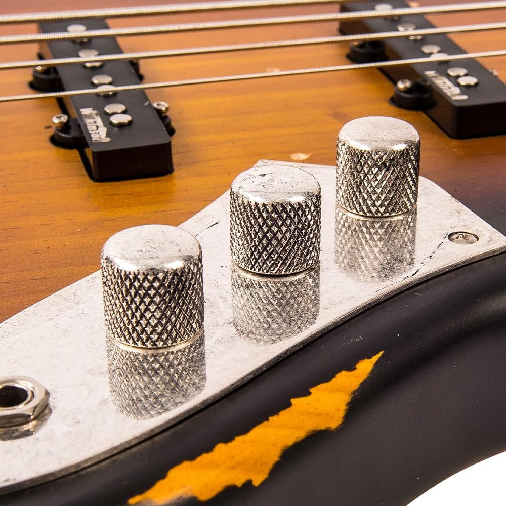 Vintage VJ74 ICON Bass - Distressed Sunset Sunburst