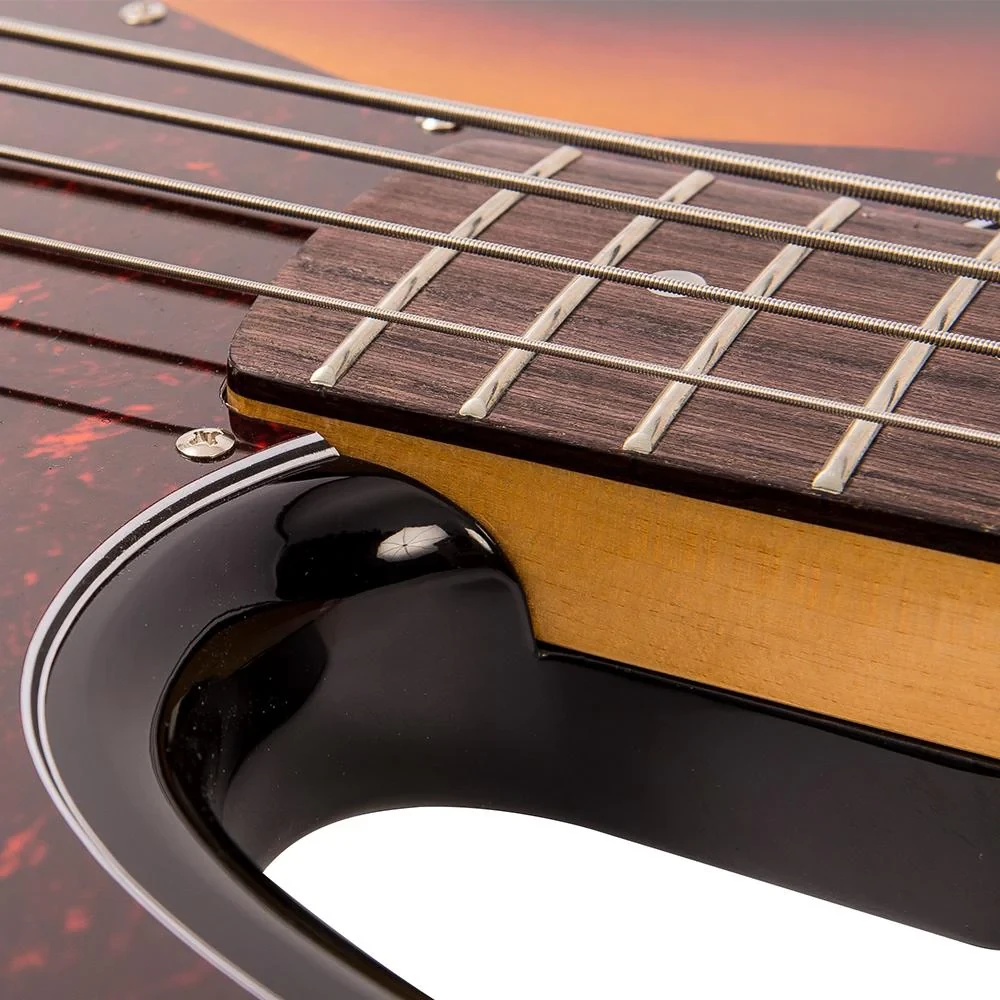 Vintage VJ74 ReIssued Bass - Sunset Sunburst (VJ74SSB) | Musician Madness