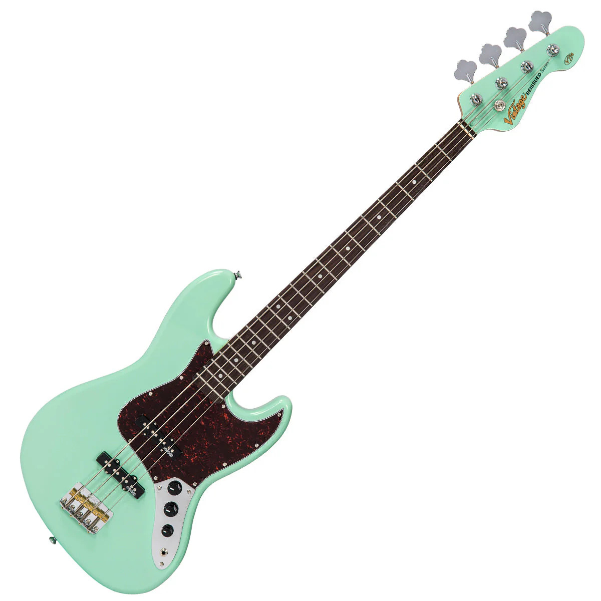 Vintage VJ74 ReIssued Bass - Ventura Green | Musician Madness