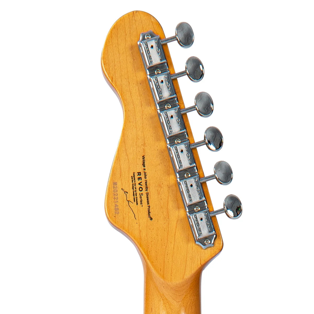 Vintage REVO Series 'Colt HH Twin' Hardtail Guitar - Metallic Sherwood Green (VRCT55MG)