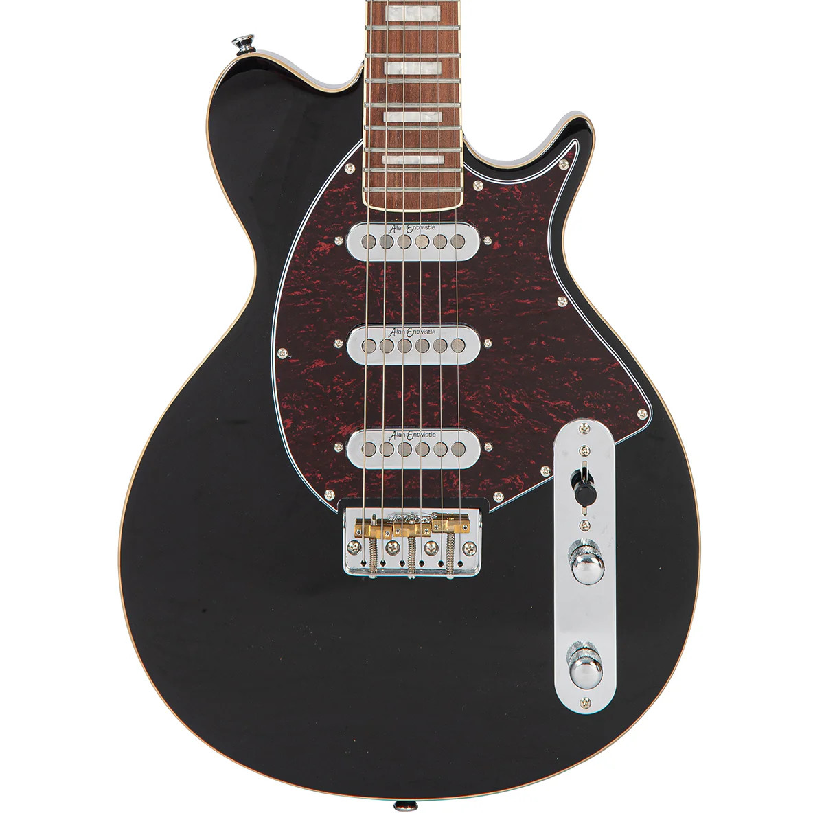 Vintage REVO Series 'Vision' Electric Guitar - Boulevard Black (VRV800BK)