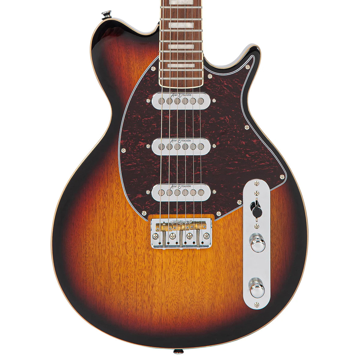 Vintage REVO Series 'Vision' Electric Guitar - Two Tone Sunburst (VRV800SB)