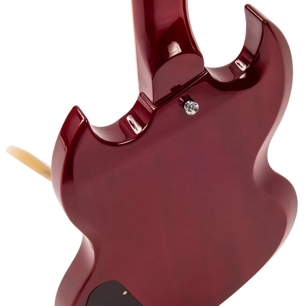 Vintage VS6V ReIssued with vintage style Vibrato - Cherry Red (VS6VCR)