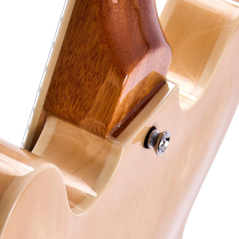 Vintage VSA500 ReIssued Semi Acoustic Guitar - Natural Maple (VSA500MP)