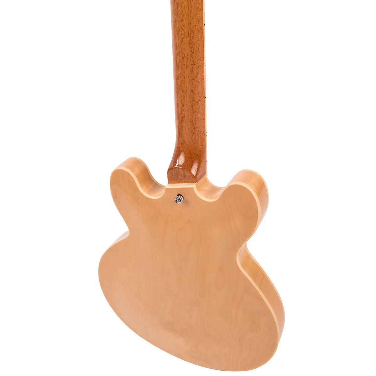 Vintage VSA500P Re-Issued Semi Acoustic Guitar - Natural Maple (VSA500PM)