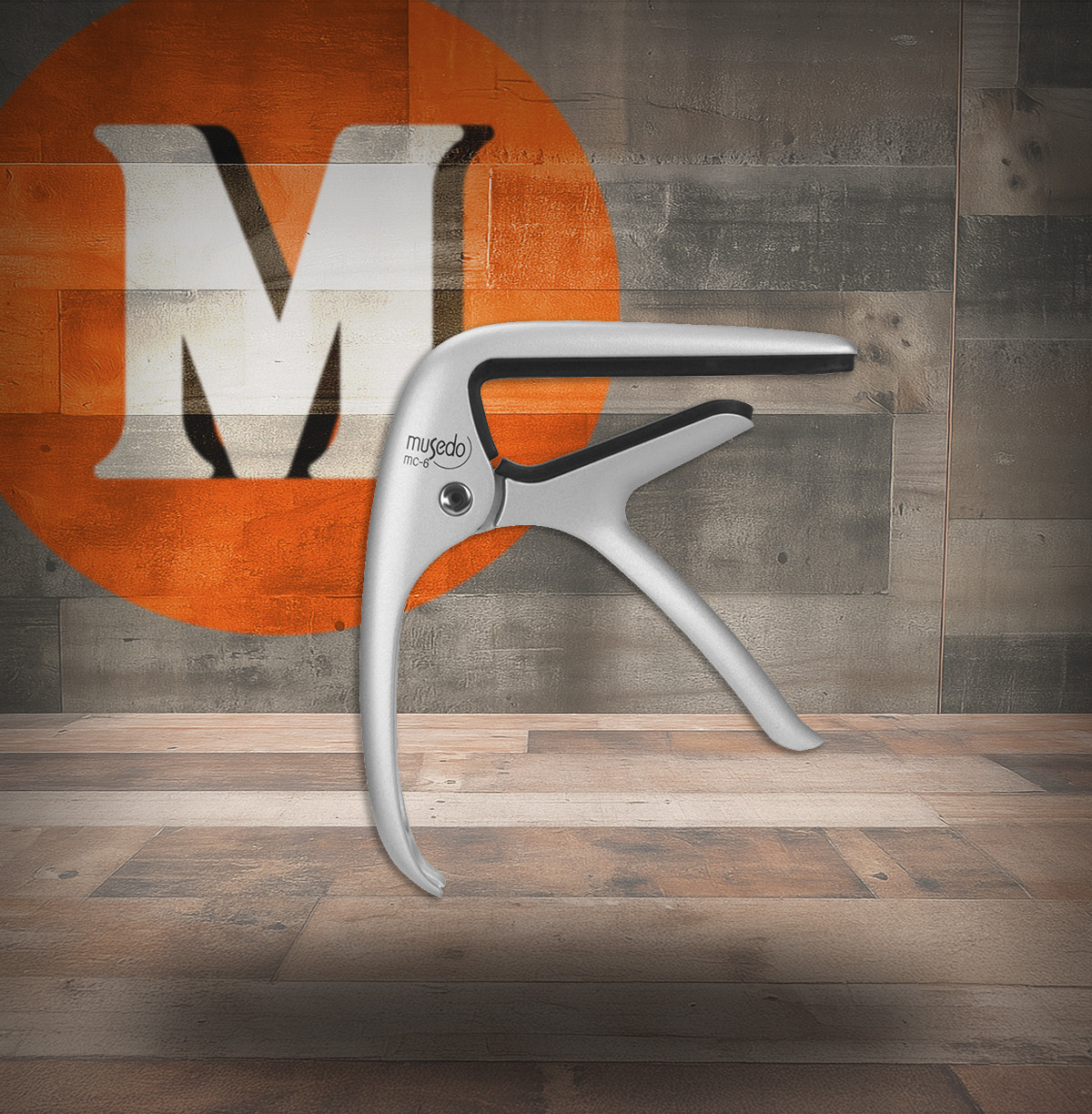 Musedo Classical Guitar Capo -Silver (MSD MC6S)