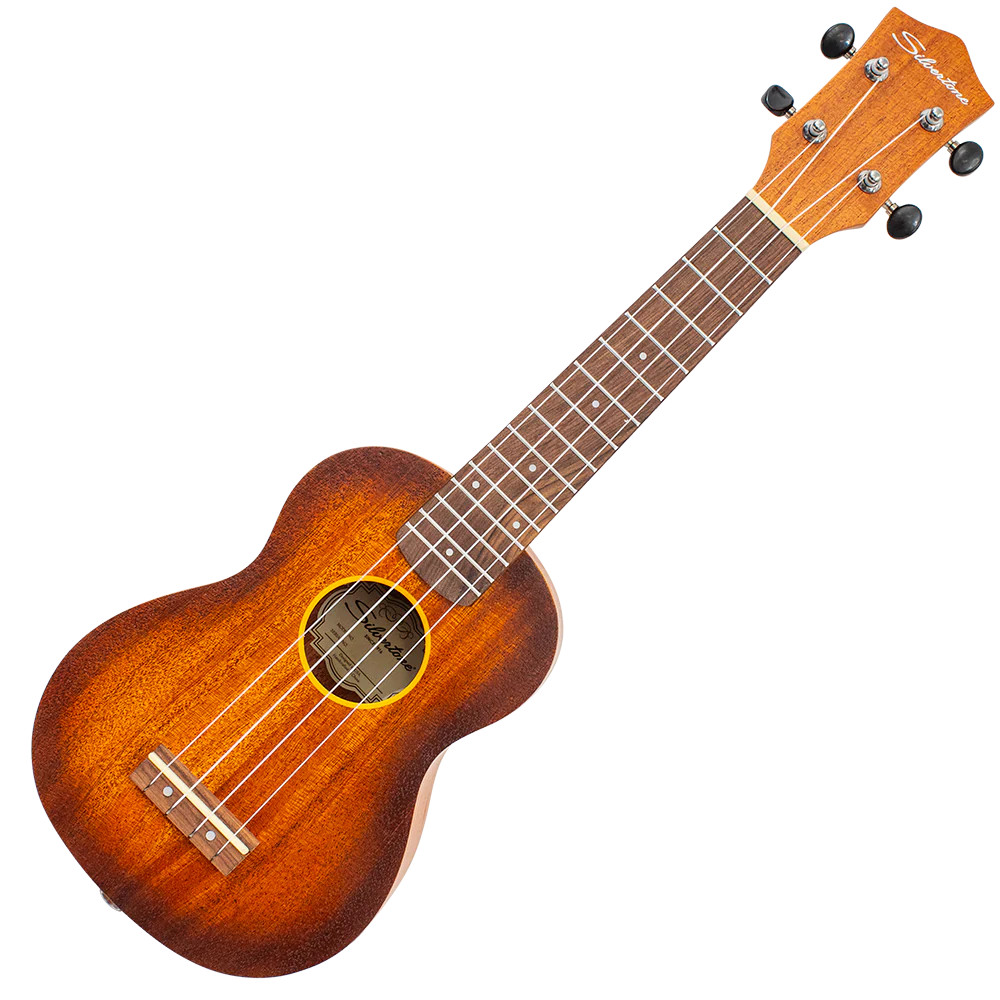 Silvertone Soprano Ukulele - Brown Sunburst (854)