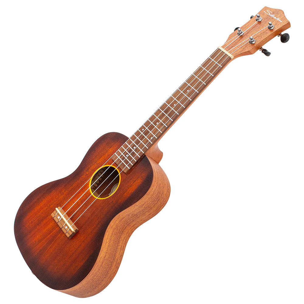 Silvertone Soprano Ukulele - Brown Sunburst (854) | Musician Madness