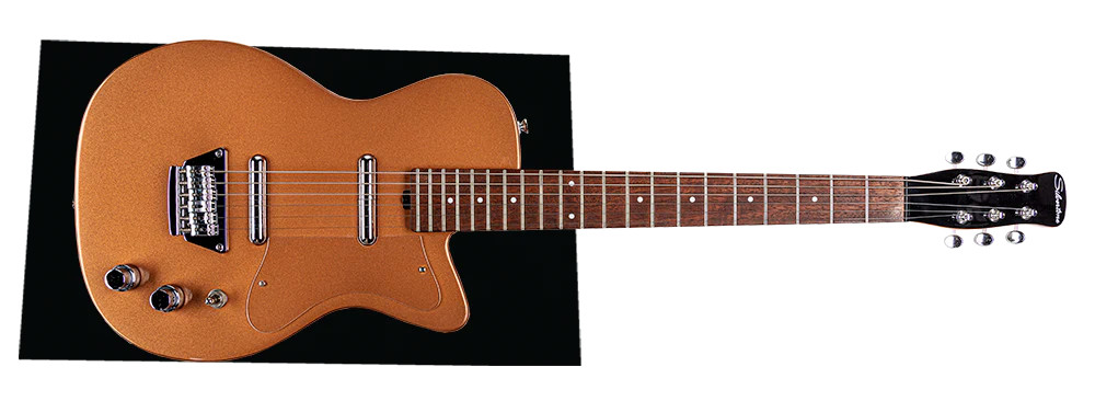 Silvertone Single Cut Bolt-on Lipstic Pickups - Copper Metallic (1303CM2) | Musician Madness