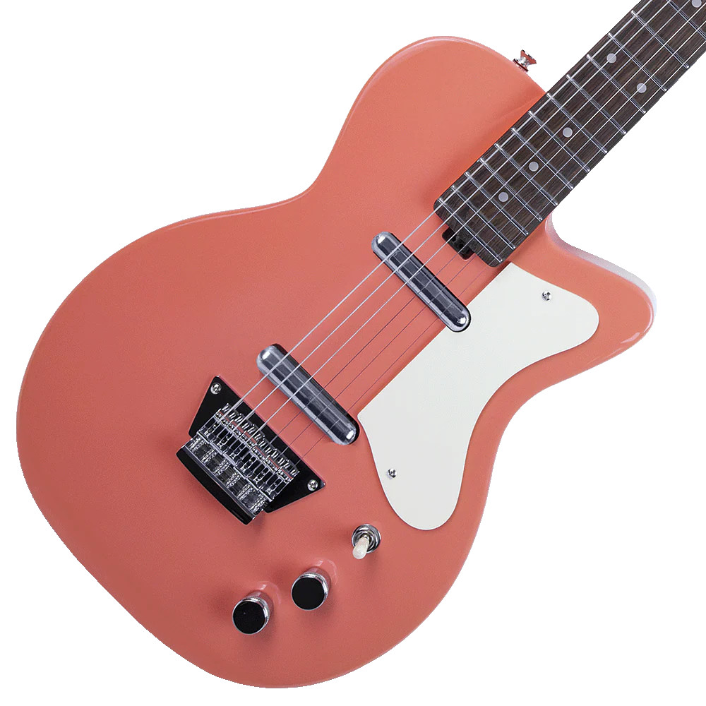 Silvertone New Lipstick Pickups / 1 Vol 1 Tone - Key West Coral (1303CRL) | Musician Madness